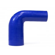 HPS 1.75/" /> 2.25/" ID x 3/" Long Reinforced Silicone Reducer Coupler Hose Black